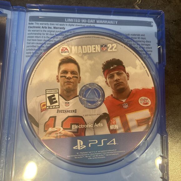 Madden NFL 22 For PlayStation 4 PS4 PS5 Football Very Good 4E - Picture 8 of 9